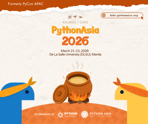 PythonAsia 2026 in Manila, Philippines, formerly PyCon APAC